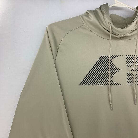 Under Armour Men's Loose Fit Beige Graphic Pullover Hoodie Size 3XL - Picture 7 of 15